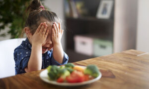 niños no verduras